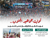ثوابت جماهير الجنوب.. عهد للقيادة وإصرار على التحرير (إنفوجراف)