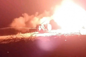 استهداف تجمع آليات حوثية شمال الضالع