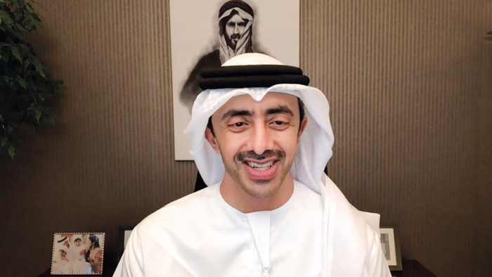 الشيخ عبدالله بن زايد ووزيرة خارجية بريطانيا يبحثان هاتفياً العلاقات الثنائية 