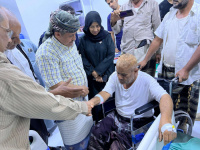 الحالمي يتفقد جرحى الوقفة الاحتجاجية بالعاصمة عدن