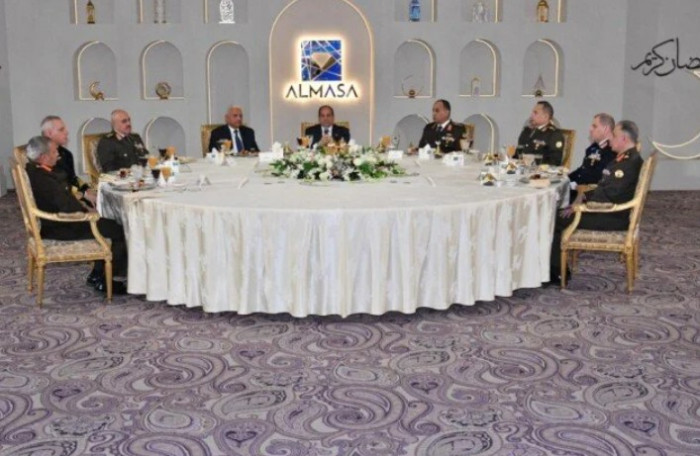 الرئيس السيسي يشهد حفل تكريم وزير الدفاع السابق 