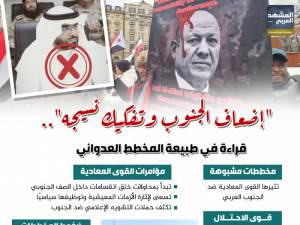 إضعاف الجنوب وتفكيك نسيجه.. قراءة في طبيعة المخطط العدواني (إنفوجراف)