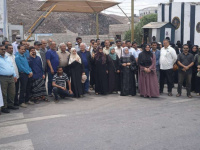 قيادة أمانة الانتقالي تواصل الوقفات الاحتجاجية لليوم العاشر