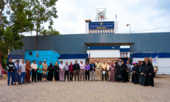 وقفة لموظفي الجمعية العمومية للانتقالي في العاصمة عدن