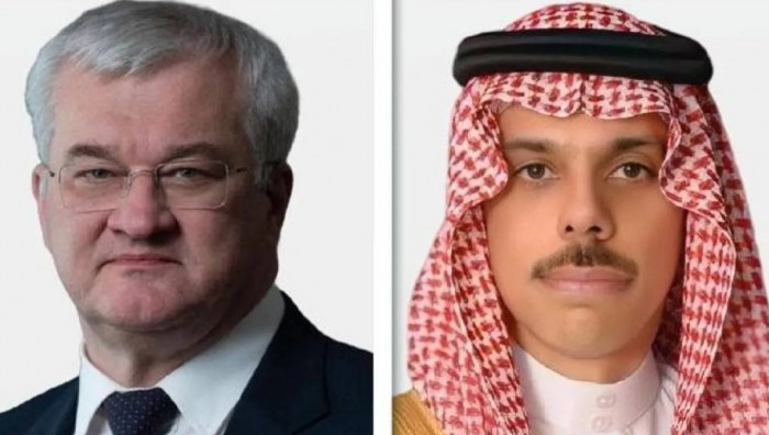 وزيرا خارجية السعودية وأوكرانيا يناقشان مستجدات التصعيد في المنطقة 