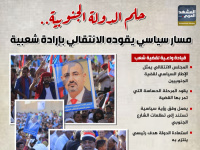 حلم الدولة الجنوبية.. مسار سياسي يقوده الانتقالي بإرادة شعبية (إنفوجراف)