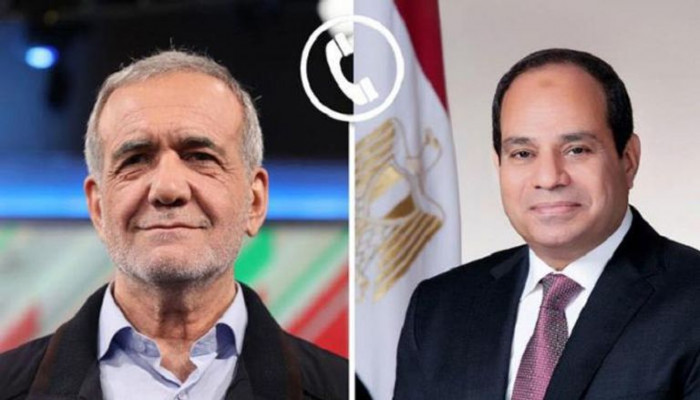 هاتفياً.. السيسي يؤكد لبزشكيان إدانة القاهرة استهداف إيران لدول الخليج