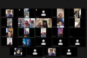 البيض والحالمي يعقدان لقاءً بقيادات الجالية الجنوبية بواشنطن
