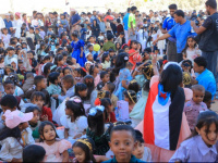 تنظيم حفل الكوبار في منطقة العنين بالقطن تحت رعاية الانتقالي