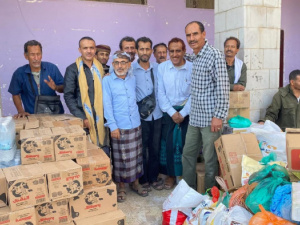 جحاف تطلق قافلة غذائية لدعم أبطال القوات الجنوبية