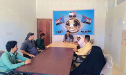 انتقالي أحور يبحث حوادث الاعتداء على أبناء الجنوب