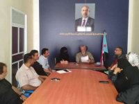 انتقالي الشيخ عثمان يناقش برامج عمل الهيئة في المرحلة المقبلة