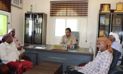 رئيس انتقالي سقطرى يستعرض التطورات على مستوى المحافظة