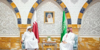 ولي العهد السعودي يلتقي أمير قطر في جدة
