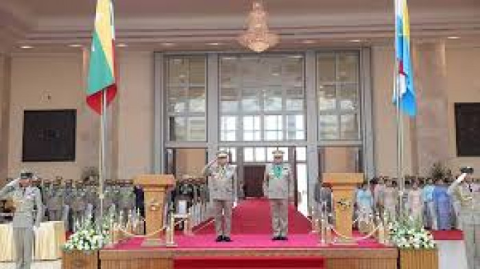 برلمان ميانمار ينتخب قائد المجلس العسكري رئيسا للبلاد 