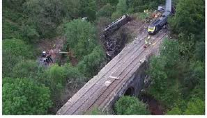 7 جرحى إثر خروج قطار عن مساره في روسيا 