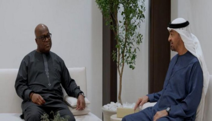 الشيخ محمد بن زايد يبحث مع رئيس الكونغو تعزيز الشراكة الاقتصادية ومسارات التعاون التن…