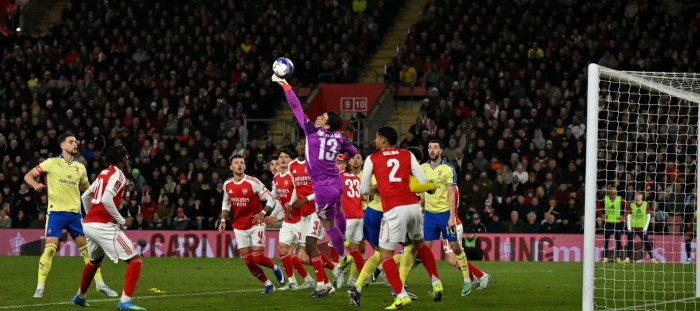 ساوثامبتون يطيح بأرسنال من دور الثمانية بكأس الاتحاد الإنجليزي