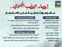 إعصار الغضب الجنوبي.. حضرموت عصية على الانكسار (إنفوجراف)