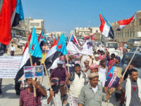 جماهير سقطرى تعلن تضامنها مع حضرموت رفضا للقمع