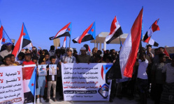 أبناء المسيلة بالمهرة ينتفضون تضامناً مع حضرموت