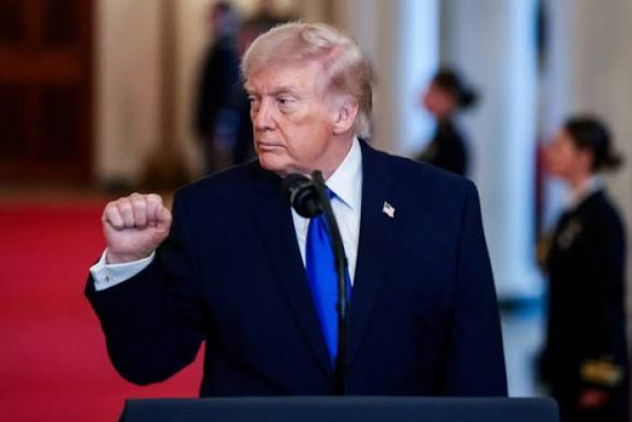 ترامب: الولايات المتحدة ستبدأ فرض حصار بحري على مضيق هرمز 