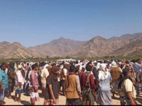 أبين تودع المناضل حسين الميسري في موكب جنائزي مهيب