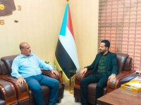 هرهرة يتفقد "خارجية الانتقالي" لتعزيز مستوى التنسيق