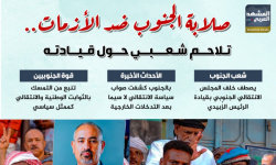 صلابة الجنوب ضد الأزمات.. تلاحم شعبي حول قيادته (إنفوجراف)