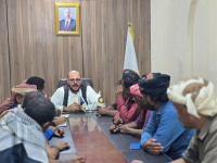 انتقالي حضرموت يوجه بتعزيز العمل التنظيمي في مديرية أرياف المكلا