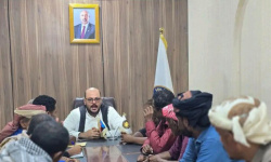 انتقالي حضرموت يوجه بتعزيز العمل التنظيمي في مديرية أرياف المكلا