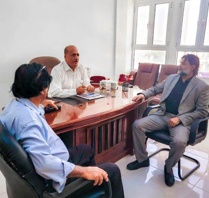 هرهرة وأبو همام يبحثان أبعاد الحملات الممنهجة ضد "الانتقالي"