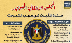 المجلس الانتقالي الجنوبي.. صخرة الثبات في مهب التحولات (إنفوجراف)