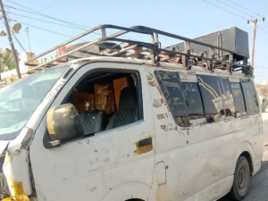 إطلاق نار على باص لنقل القات في مدينة الشحر