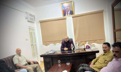 انتقالي حضرموت يتابع جهود اللجنة الأمنية لمليونية تفويض الرئيس الزُبيدي