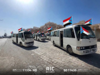 انطلاق مواكب المشاركين بمليونية التفويض من شبام إلى سيئون