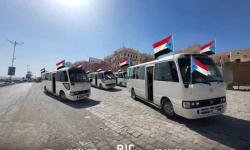 انطلاق مواكب المشاركين بمليونية التفويض من شبام إلى سيئون