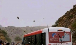 "نصر الضالع" ينفي تعرض حافلة نادي التلال لاعتداء:&nbsp;صور مزيفة