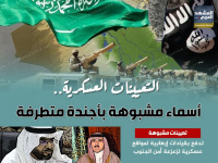 التعيينات العسكرية.. أسماء مشبوهة بأجندة متطرفة (إنفوجراف)