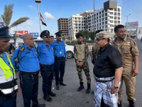 بأول أيام العيد.. الحالمي يتفقد النقاط الأمنية والعسكرية بالعاصمة عدن