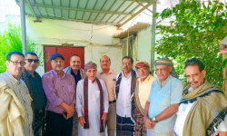 هرهرة يطمئن على الحالة الصحية للمناضل حسين ناجي