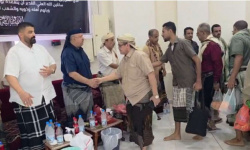 أمين "الانتقالي" يؤدي واجب العزاء في هادي