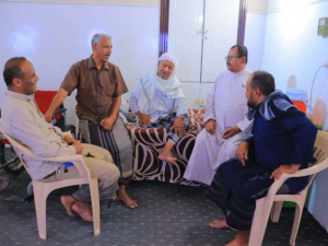 انتقالي القطن يبدأ زيارات عيدية لعدد من مناضلي 14 أكتوبر