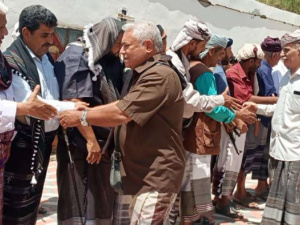 وفد الانتقالي يعزي أسرة الرئيس الراحل عبدربه منصور هادي