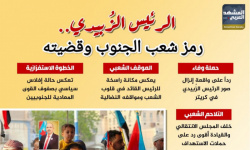 الرئيس الزُبيدي.. رمز شعب الجنوب وقضيته (إنفوجراف)
