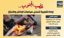 غضب الجنوب.. إرادة شعبية تتحدى سياسات الإذلال والابتزاز (إنفوجراف)