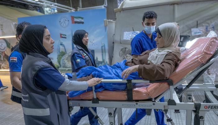 المستشفى الإماراتي العائم بالعريش يستقبل 5 حالات جديدة من غزة ضمن "الفارس الشهم 3"