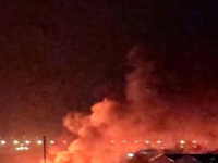 انفجار مخزن أسلحة داخل معسكر عبدالرحمن اللحجي سابقاً بالممدارة 