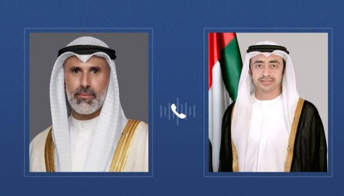 عبدالله بن زايد: أمن الكويت من أمن الإمارات والخليج