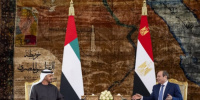 رئيس الإمارات يلتقي نظيره المصري على هامش قمة مجموعة السبع